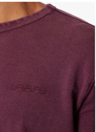 Fair Harbor Saltaire Crewneck Burgundy