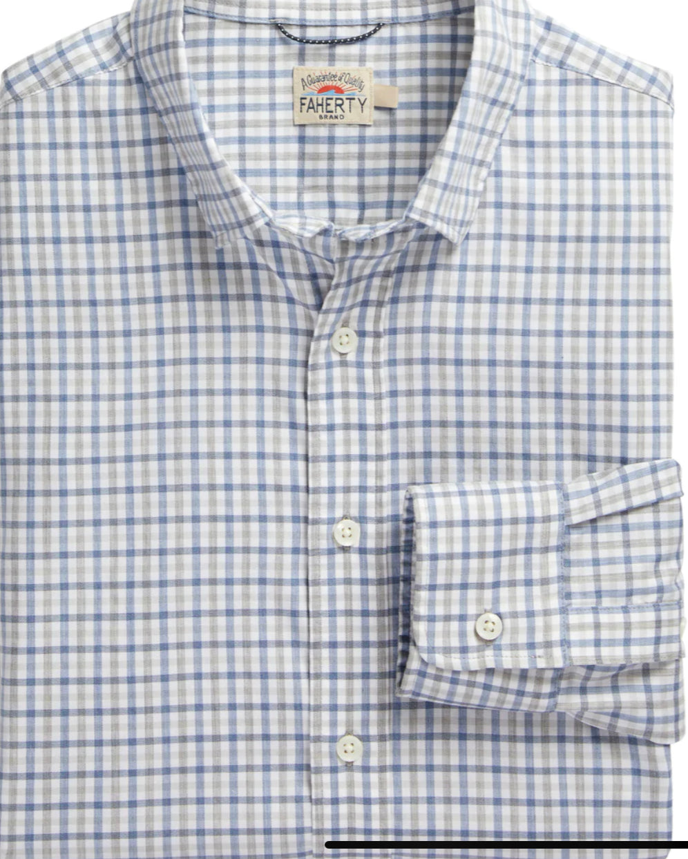 Faherty Movement Spruce Lake Gingham