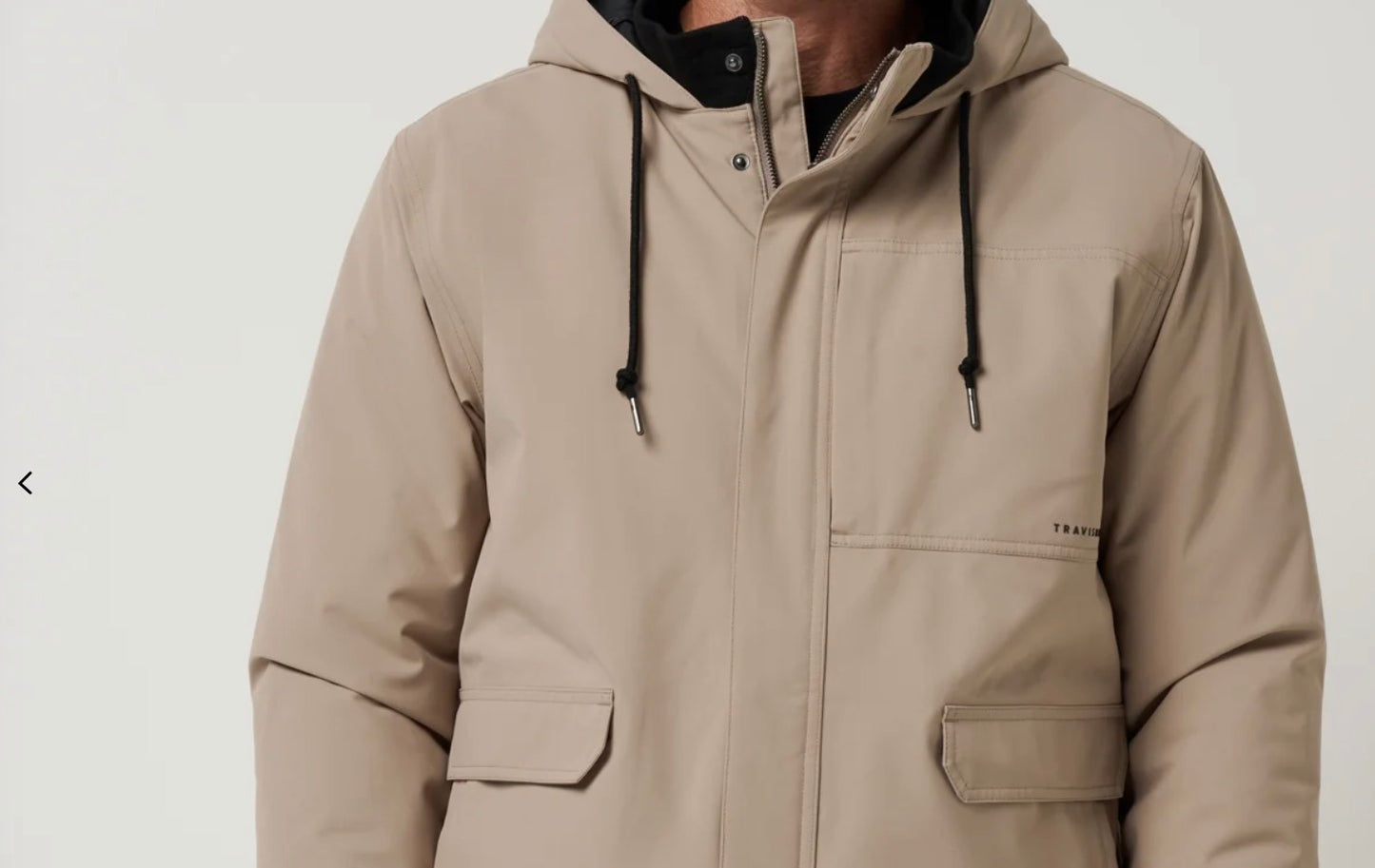 Travis Mathew Mountain Pass Jacket Roasted Cashew