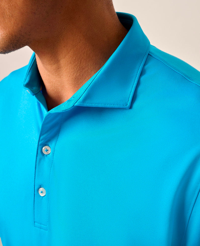 Johnnie O Performance Birdie Polo Blue