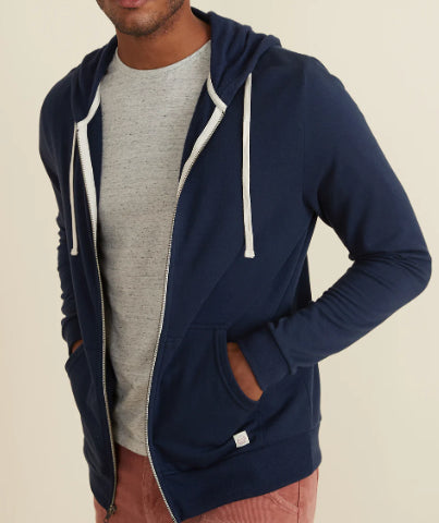 Marine Layer Afternoon Hoodie Navy
