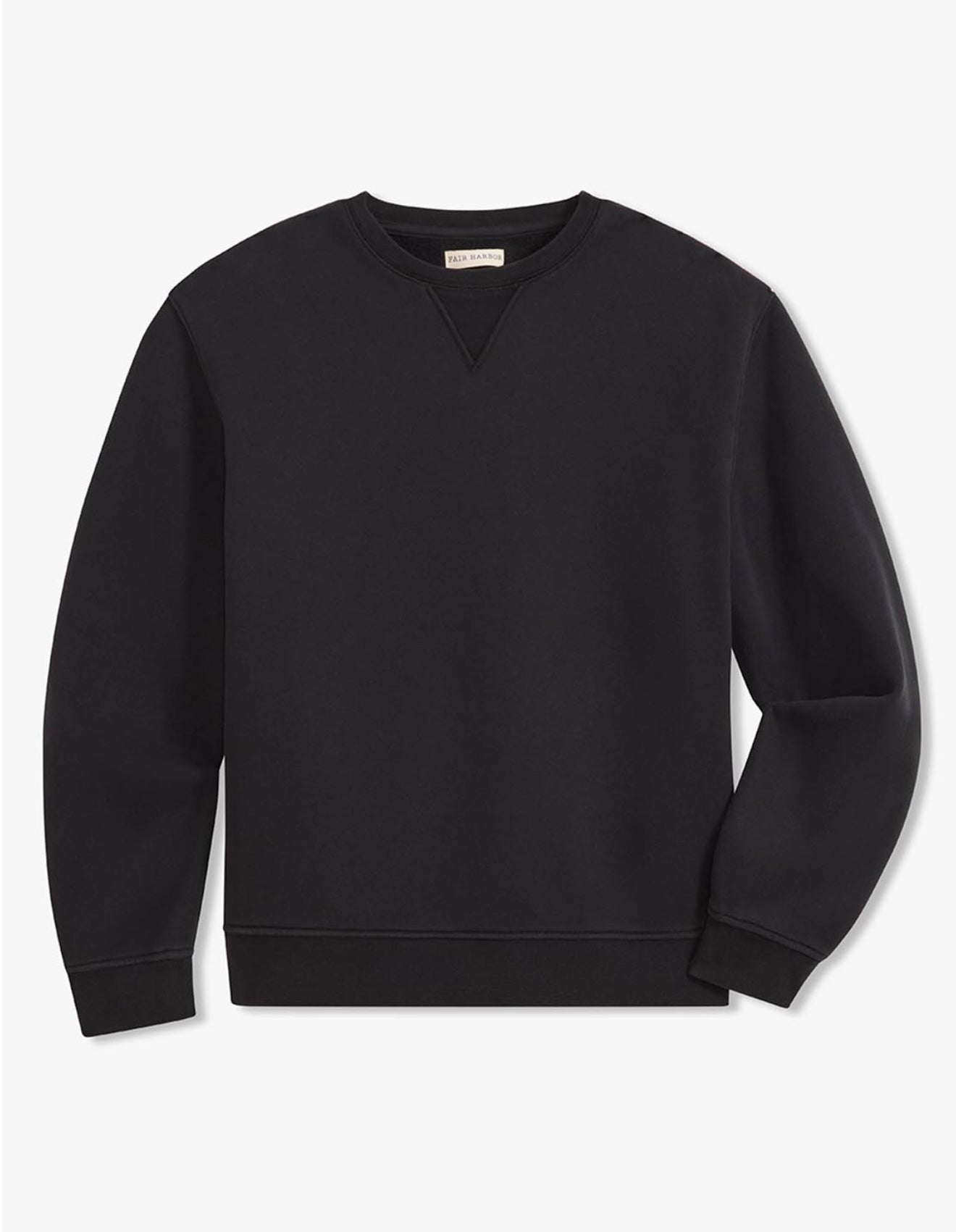 Fair Harbor Rover Crew-Black