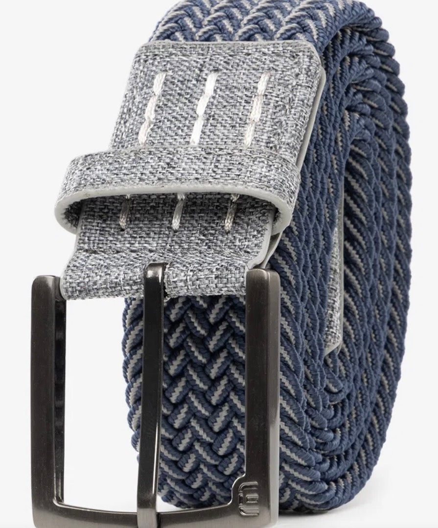 Travis Mathew Cheers Stretch Belt Dark Blue/Gray
