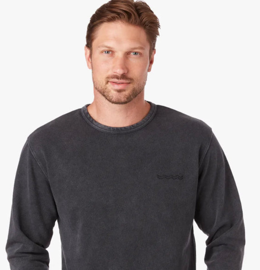 Fair Harbor Saltaire CrewNeck Black