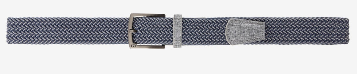 Travis Mathew Cheers Stretch Belt Dark Blue/Gray