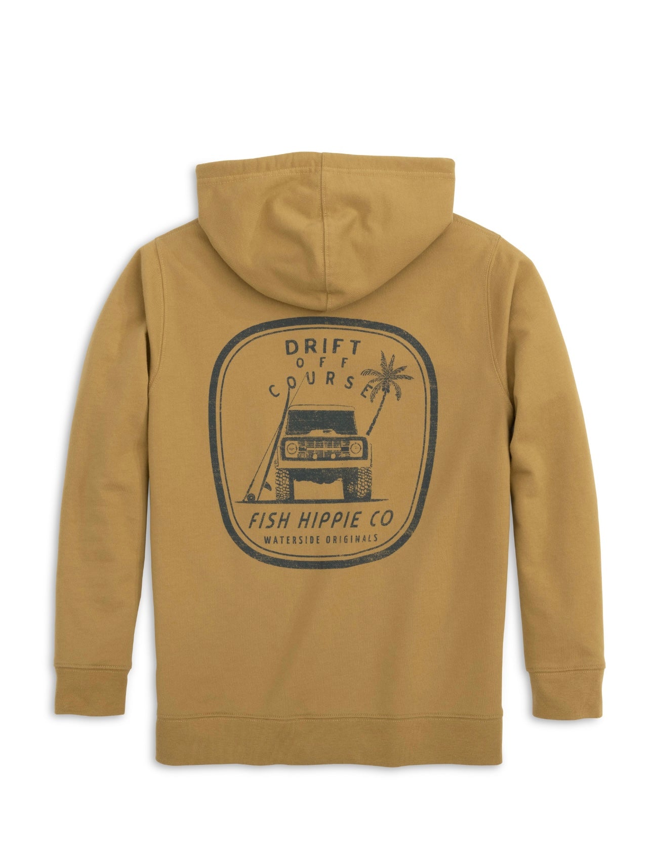Youth Fish Hippie Jeep Drifter Hoodie -Amber