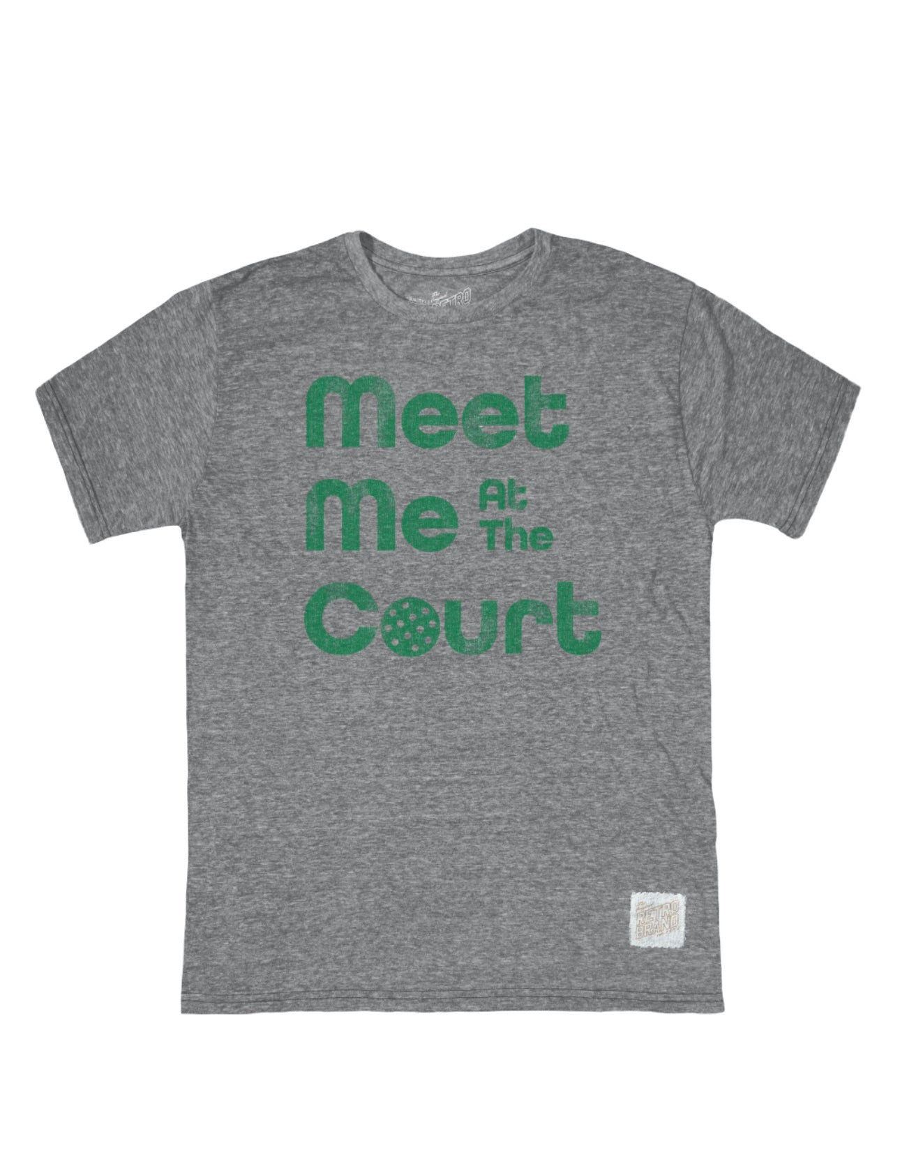 Retro Brand Tee Meet Me at The Court