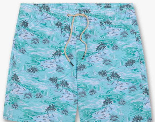 Fair Harbor Bayberry Trunk Aqua Waters