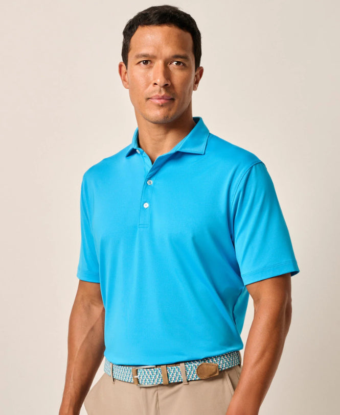 Johnnie O Performance Birdie Polo Blue