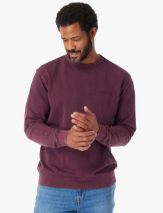 Fair Harbor Saltaire Crewneck Burgundy