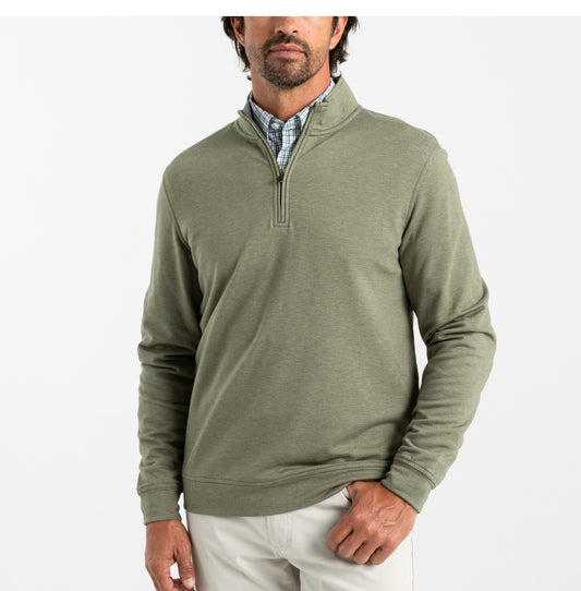 Duck Head 1/4 zip green