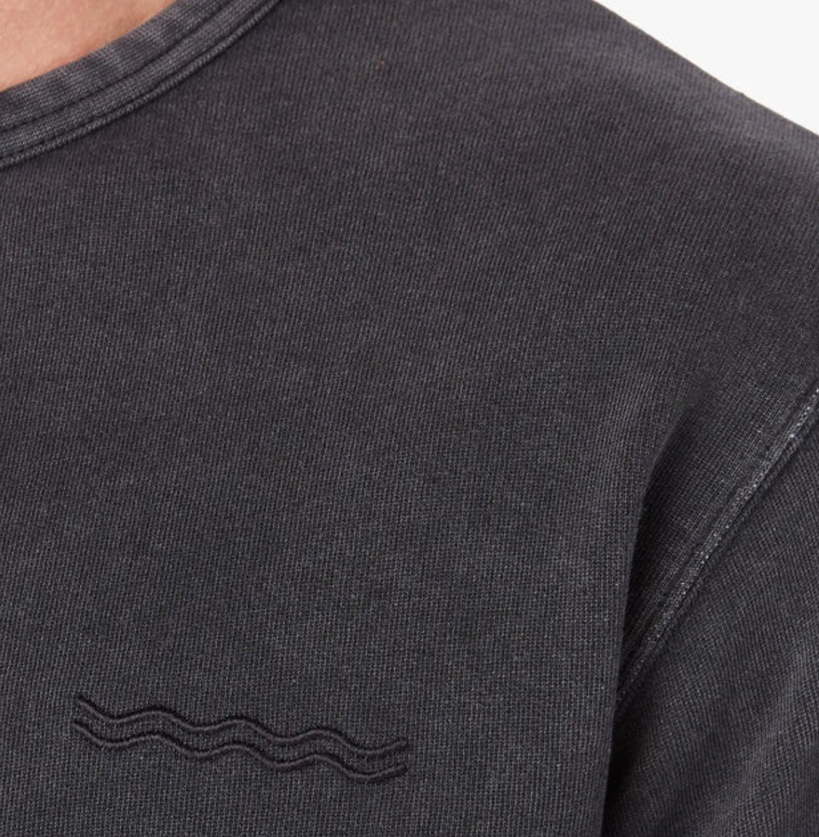 Fair Harbor Saltaire CrewNeck Black