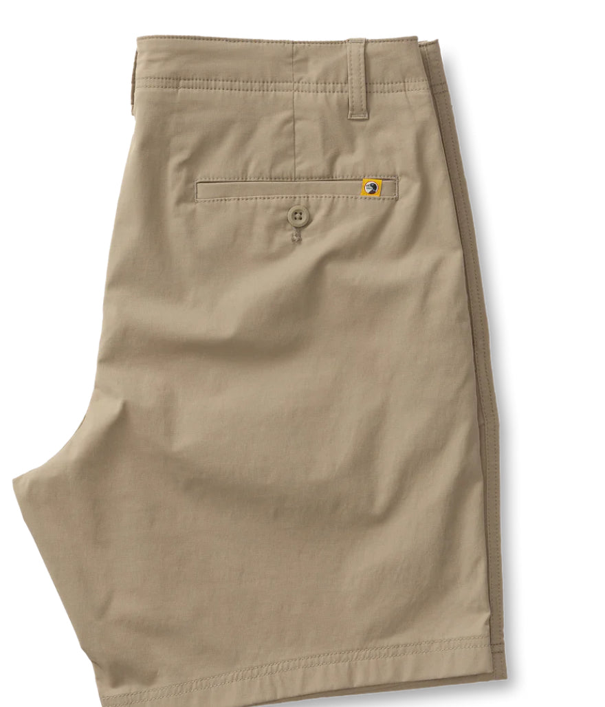 Duck Head  Harbor Performance Shorts Khaki 8 inch