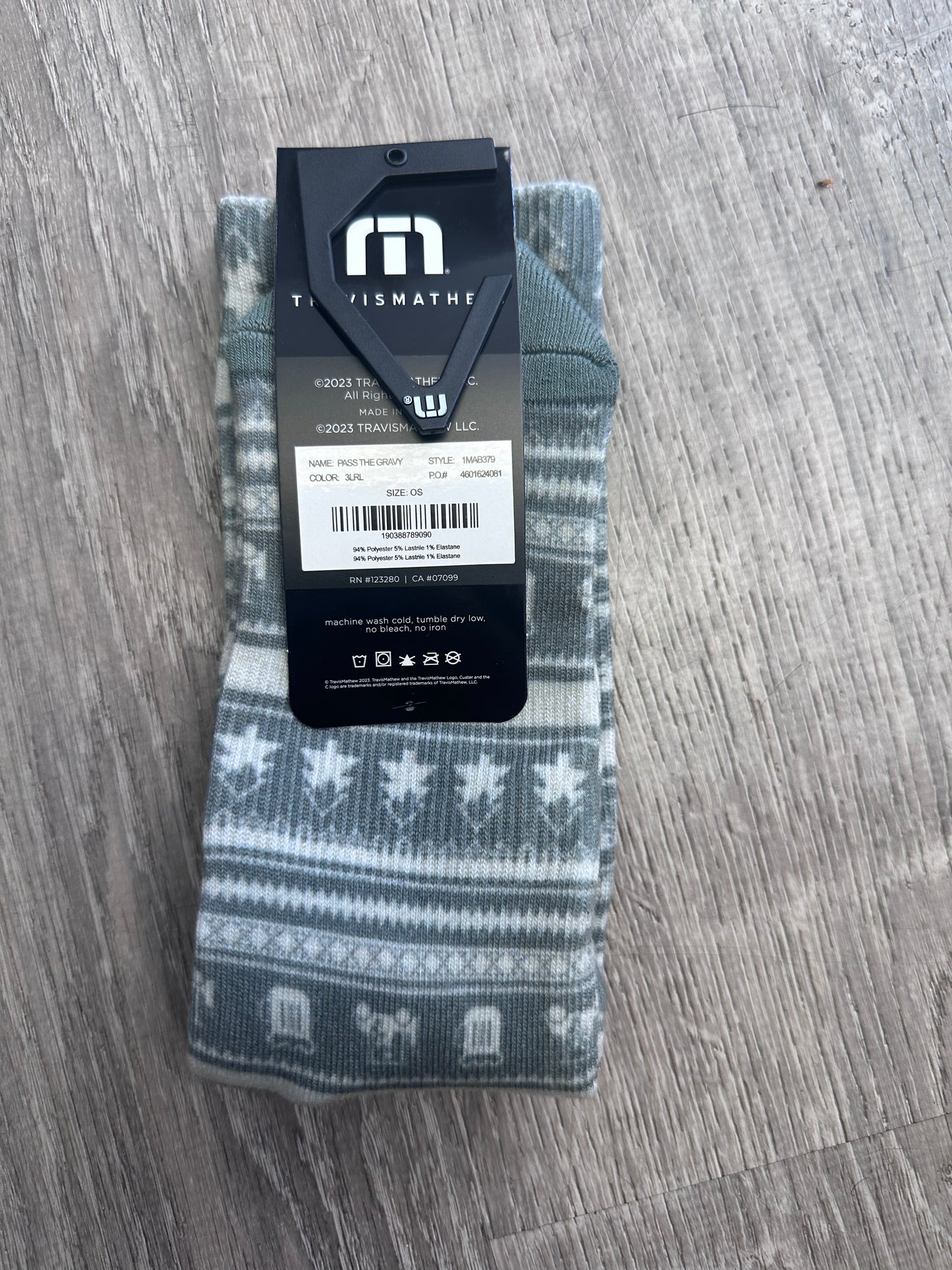 Travis Mathew Pass the Gravy Socks