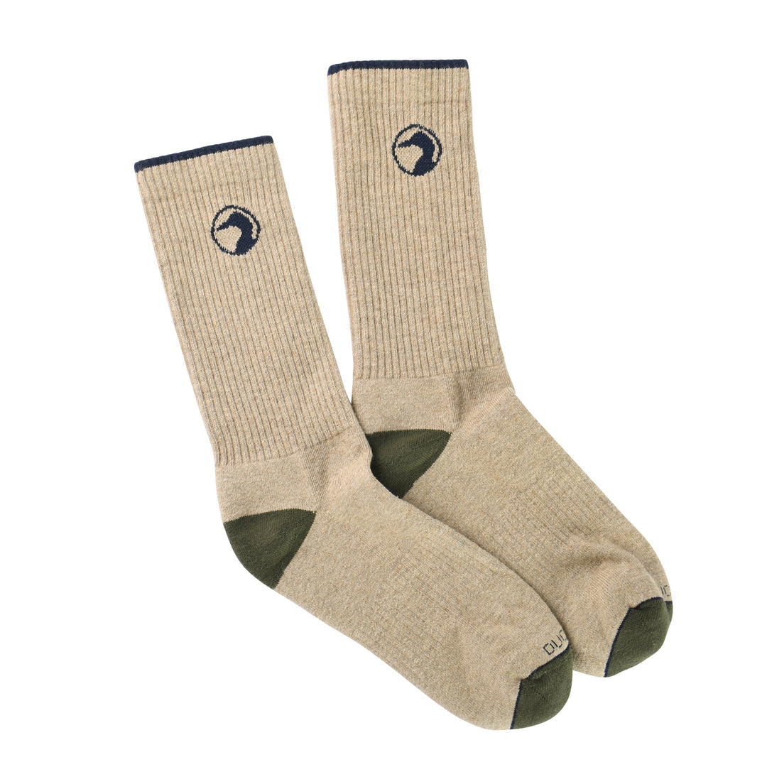 Duck Head Varsity Socks-Stone