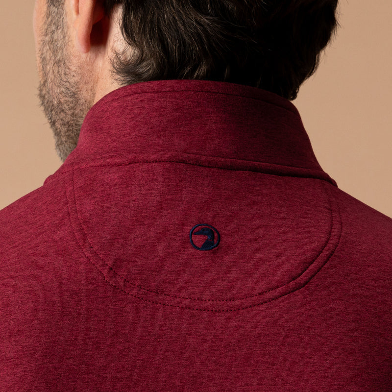Duck Head Long Drive Performance 1/4 Zip Pullover
Deep Red