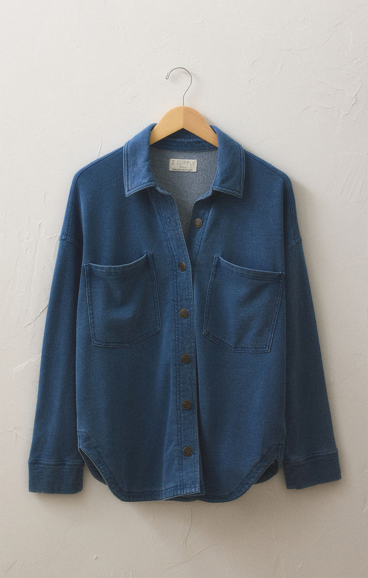 Z Supply All Day Knit Denim Jacket