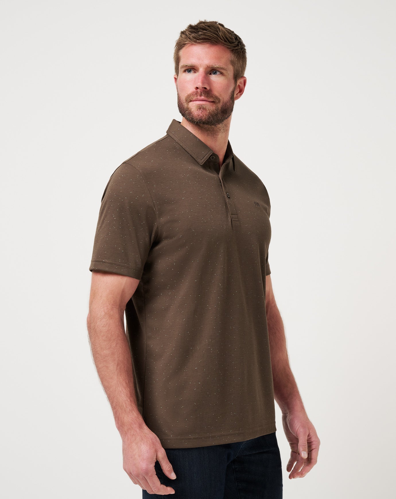 Travis Mathew Special Trip Polo- Choc