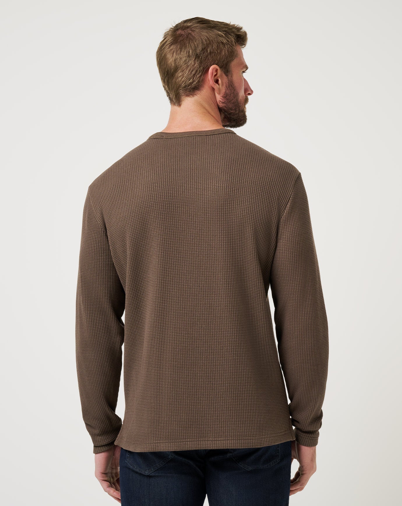 Travis Mathew Souvenr Stand Waffle Longsleeve