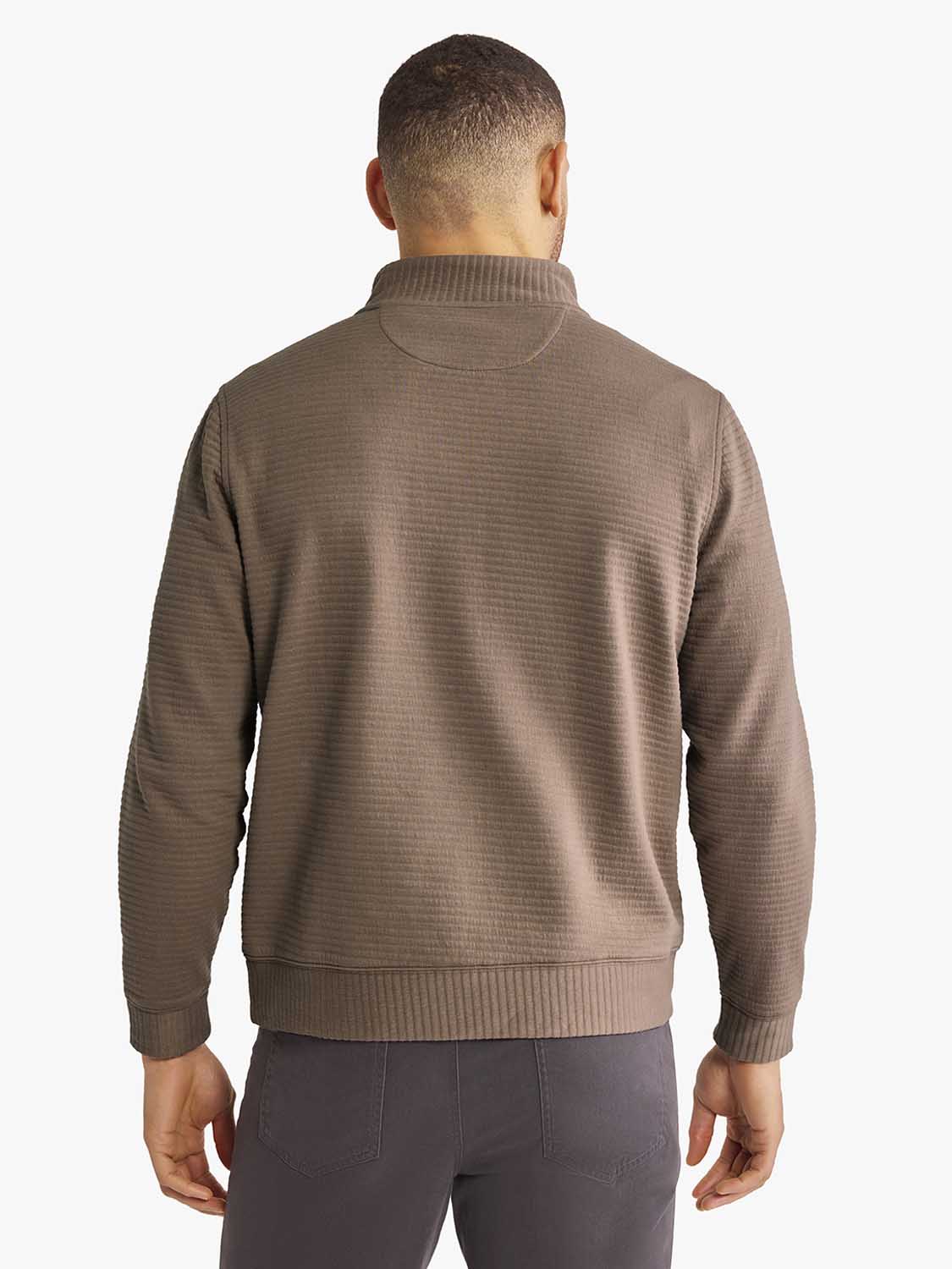 Fair Harbor Overlook 1/4zip -Sandbar