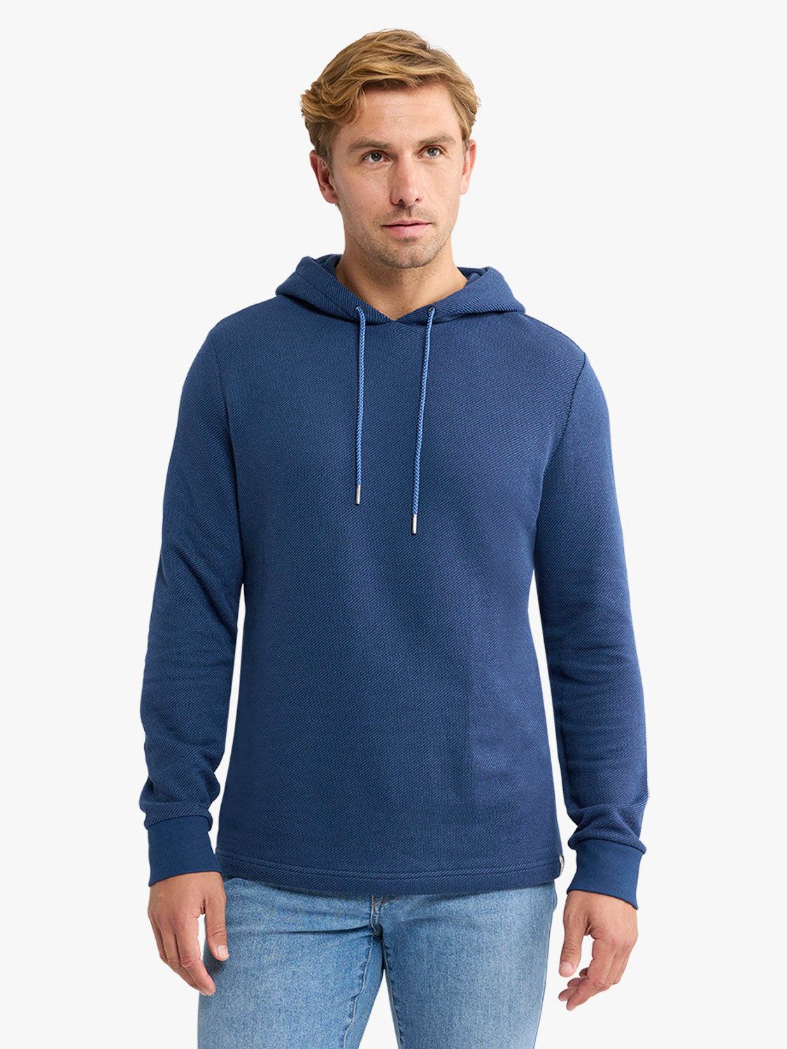 Fair Harbor Tailwind Hoodie-Navy