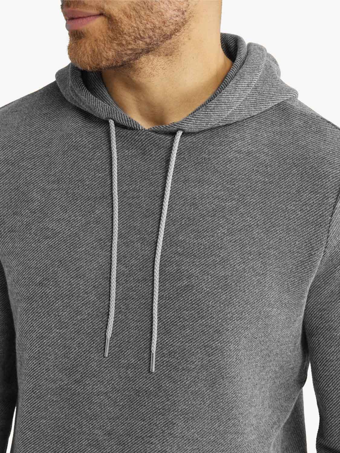 Fair Harbor Tailwind Hoodie-Charcoal