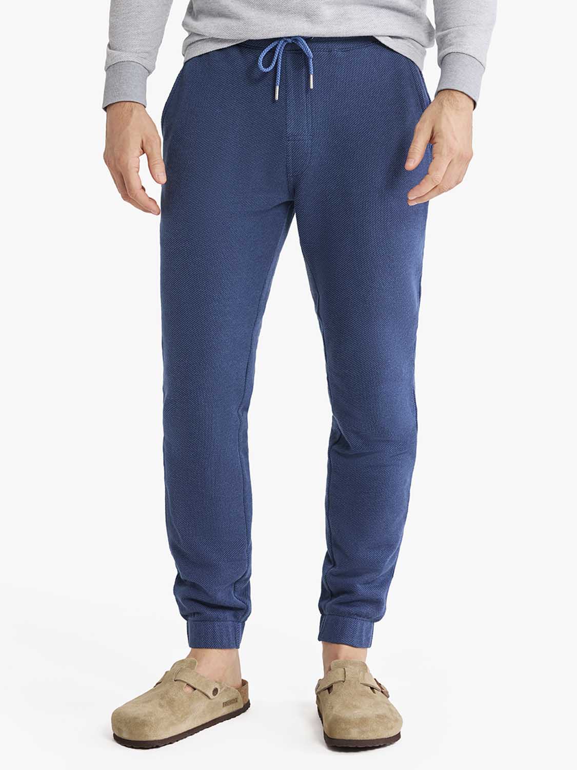 Fair Harbor Tailwind Sweatpants-Navy