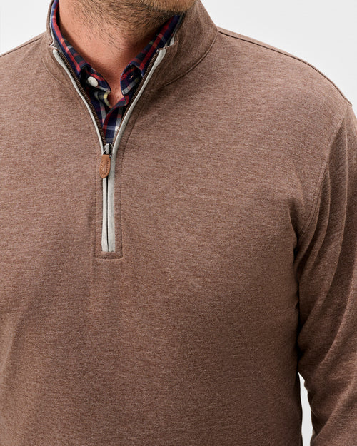 Johnnie O Sully 1/4 Zip-Grizzley