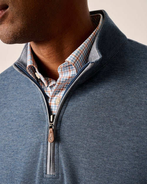 Johnnie O Sully 1/4 Zip- Helios Blue