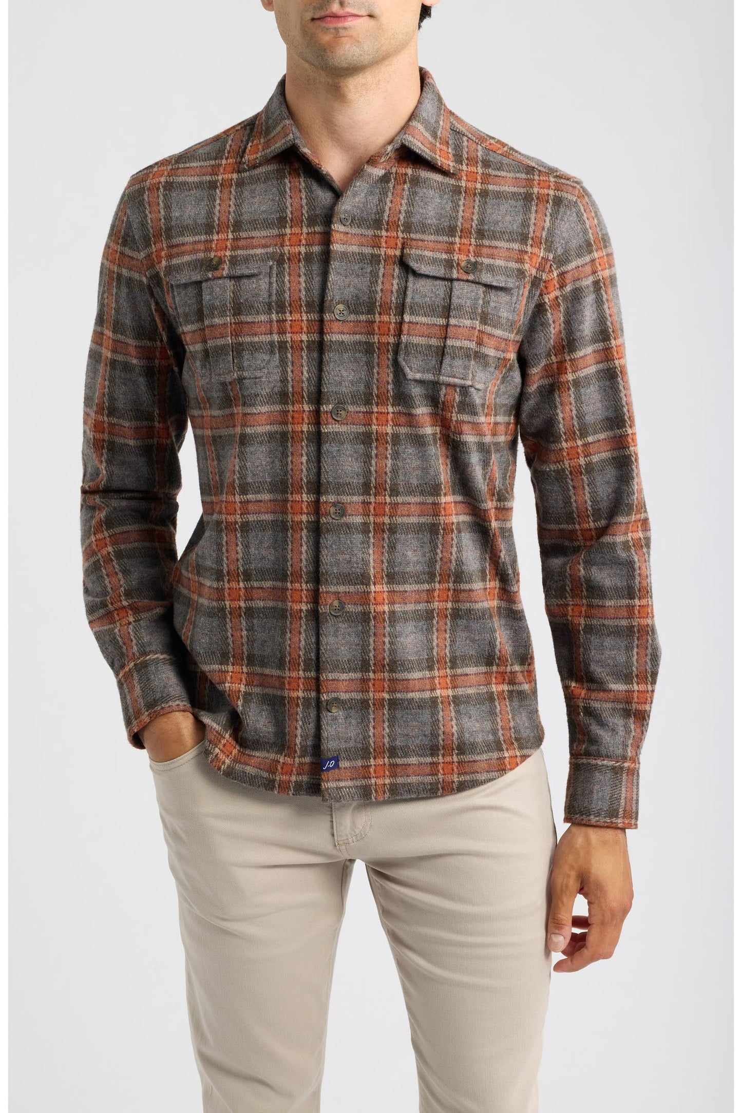 Johnnie O Downhill Pane- Charcoal