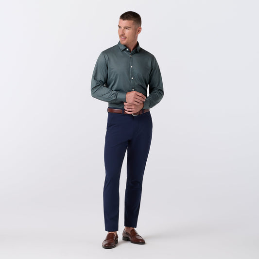 Mizzen & Main -Haylard Dress Shirt Hemlock Clover