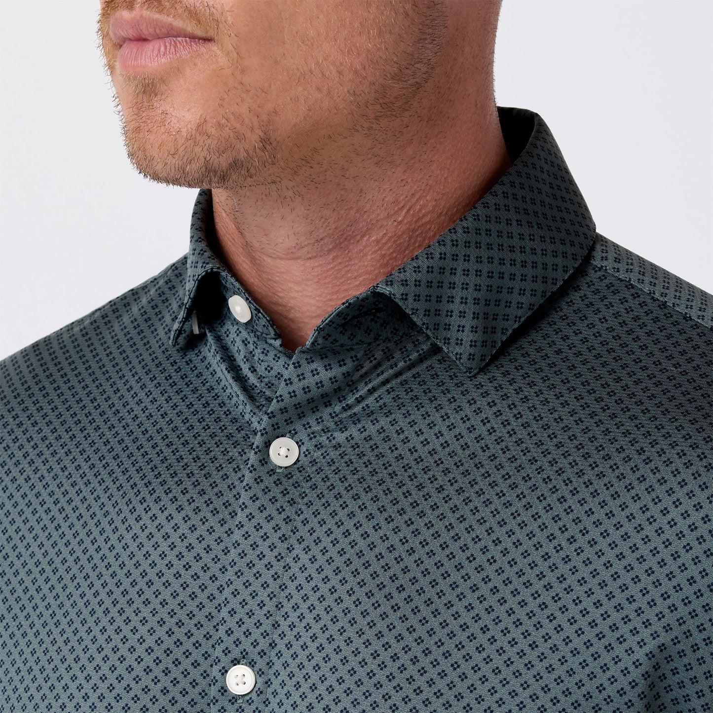 Mizzen & Main -Haylard Dress Shirt Hemlock Clover