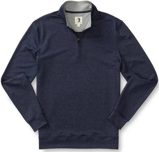 Duck Head 1/4 Zip- Navy Heather