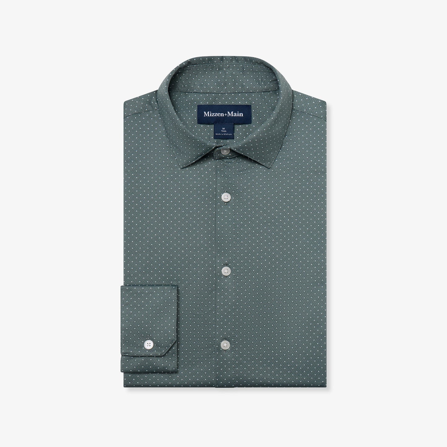Mizzen & Main Haylard Longsleeve Dress - Hemlock Clover