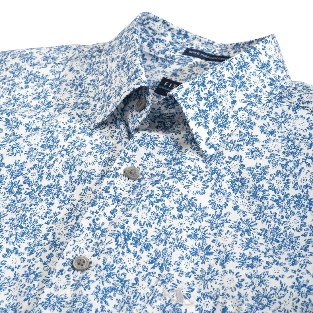 Fish Hippie Rowe Print Short Sleeve -Floral