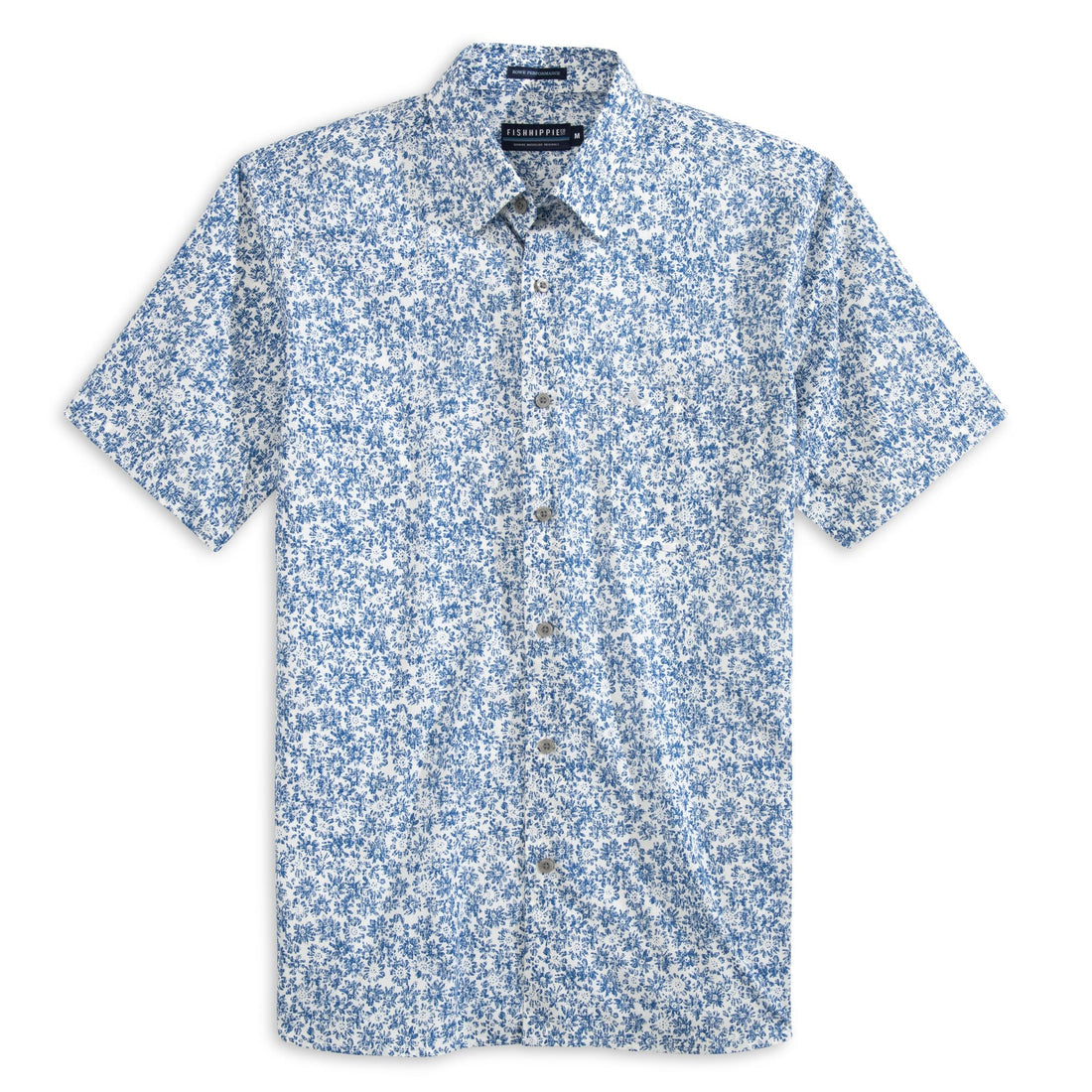 Fish Hippie Rowe Print Short Sleeve -Floral