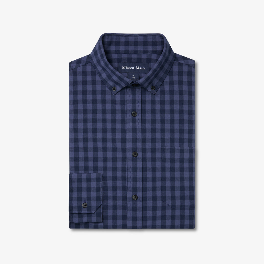 Mizzen & Main City Flannel-Navy Hayes