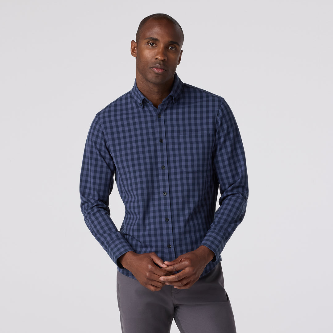 Mizzen & Main City Flannel-Navy Hayes