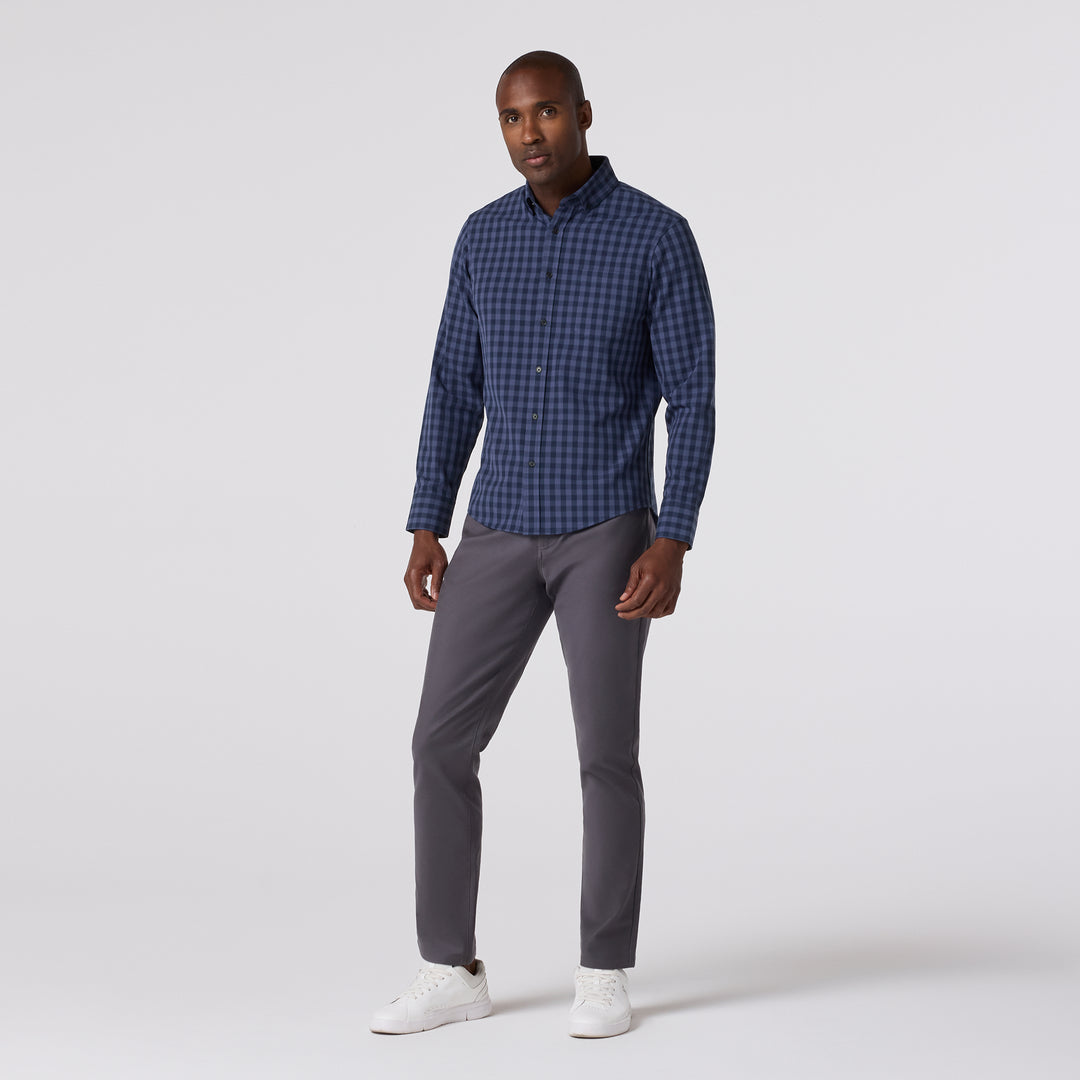 Mizzen & Main City Flannel-Navy Hayes