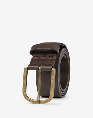 Travis Mathew JINX 2.0 LEATHER BELT- Brown