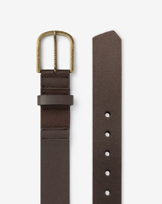 Travis Mathew JINX 2.0 LEATHER BELT- Brown