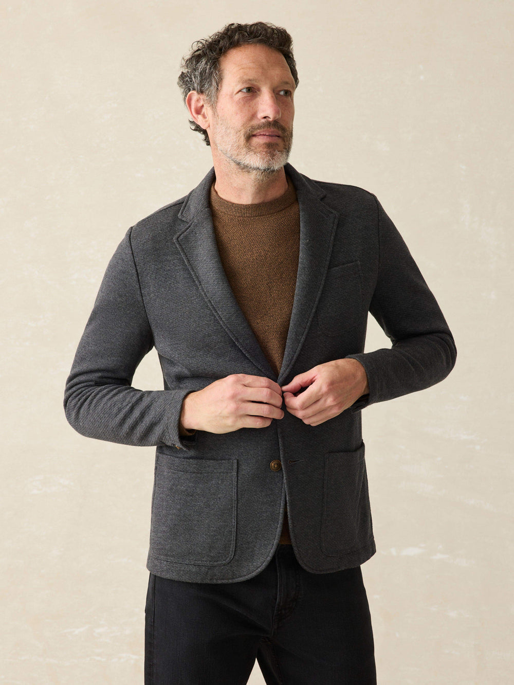 Faherty Inlet Blazer-Black