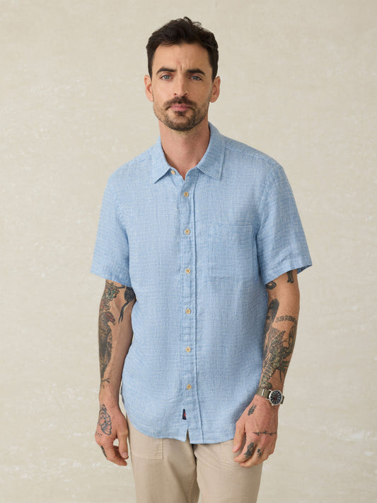 Faherty Linen SS Shirt