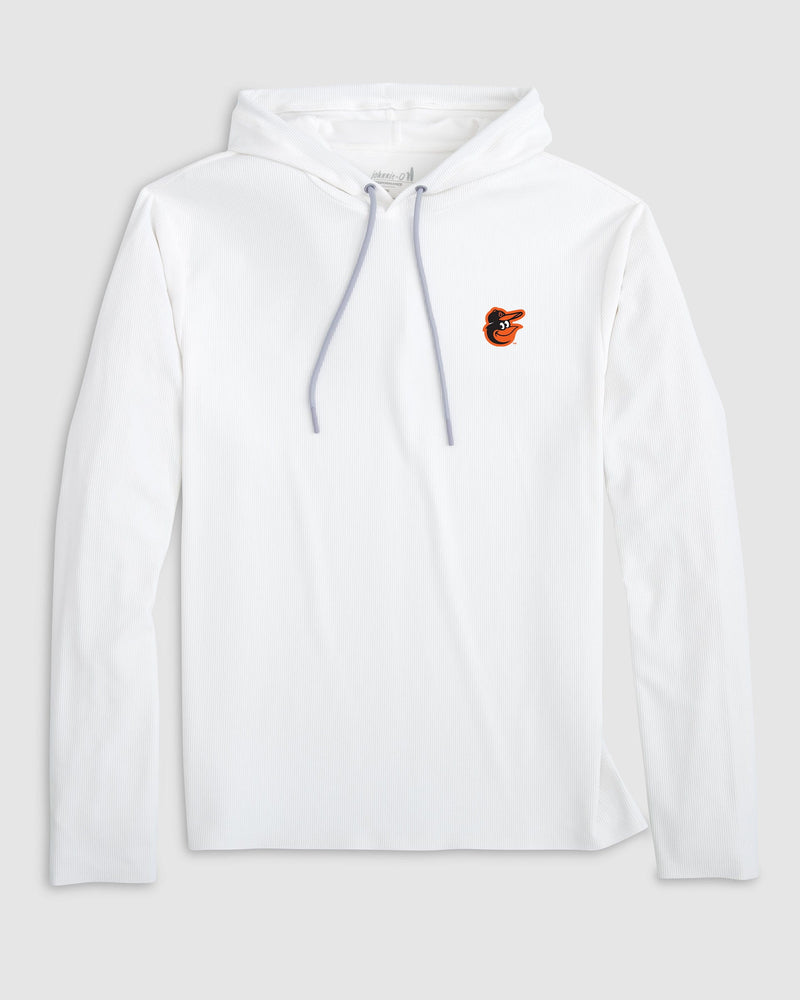 Johnnie O Baltimore Orioles Hoppin  Hoodie-White