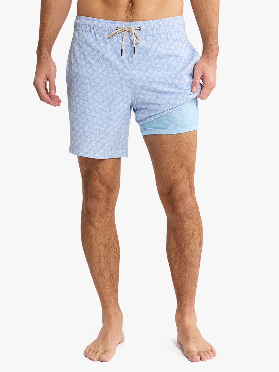 Fair Harbor Bayberry Swim-Skyblue Shells