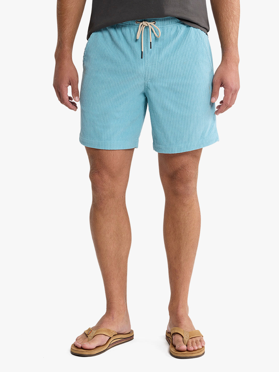 Fair Harbor Wilder Stretch Corduroy Short Bay Blue