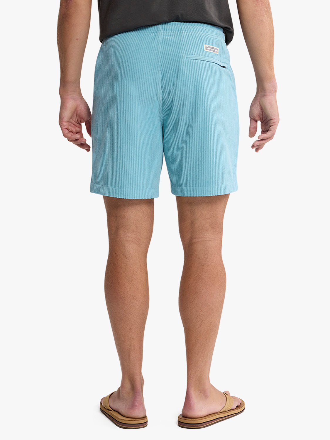 Fair Harbor Wilder Stretch Corduroy Short Bay Blue
