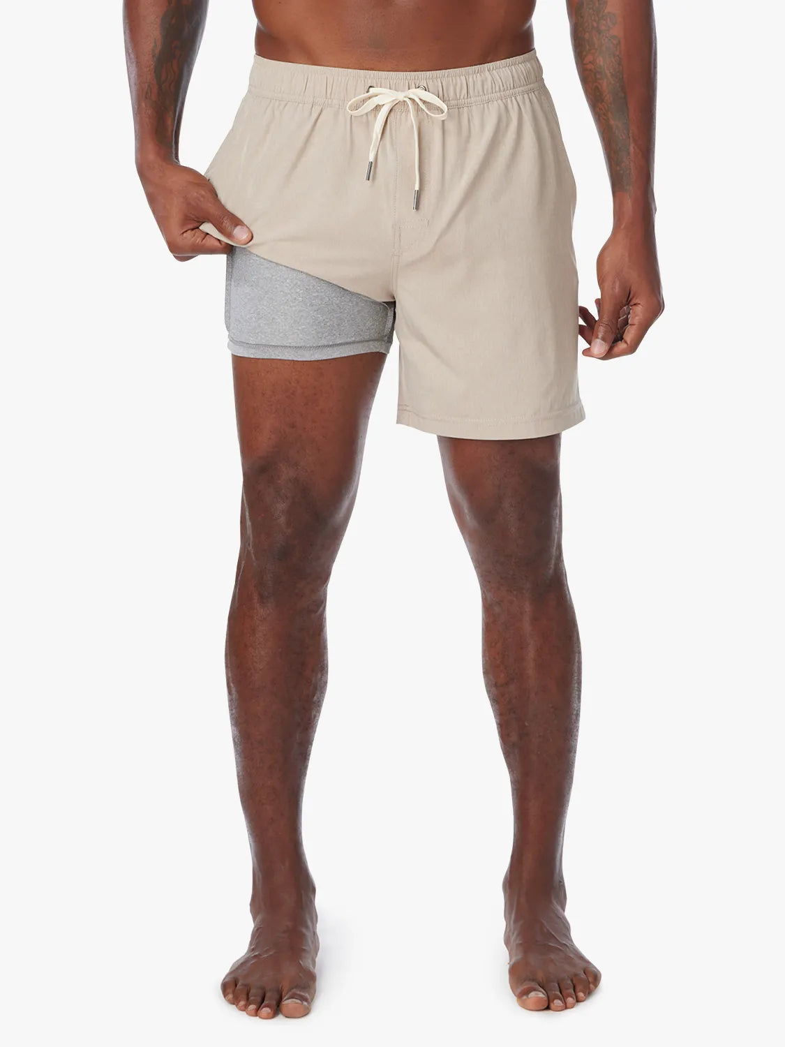 Fair Harbor One Short-Khaki 8 inch