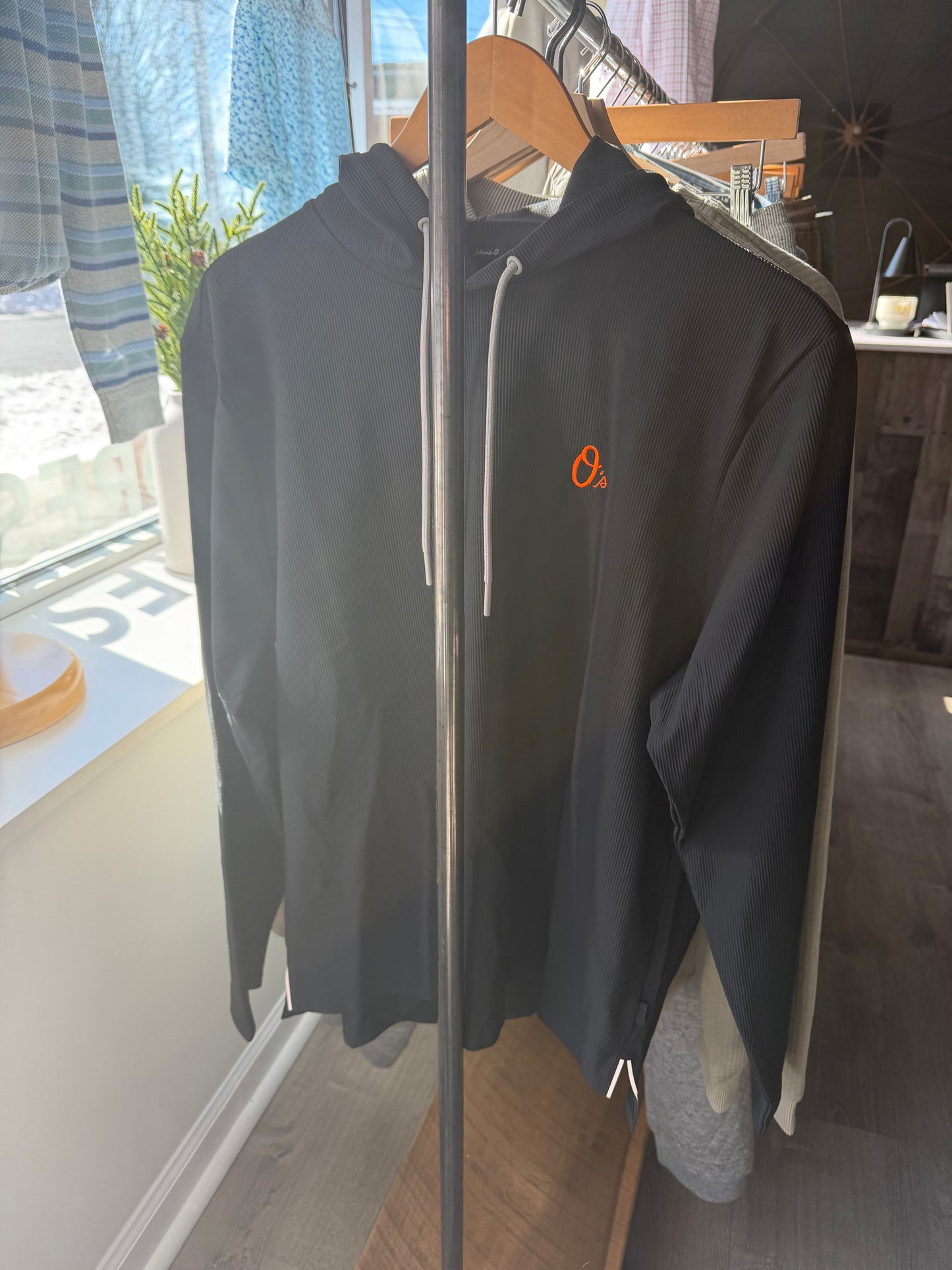 Johnnie O Hoppin Baltimore Orioles Hoodie-Black