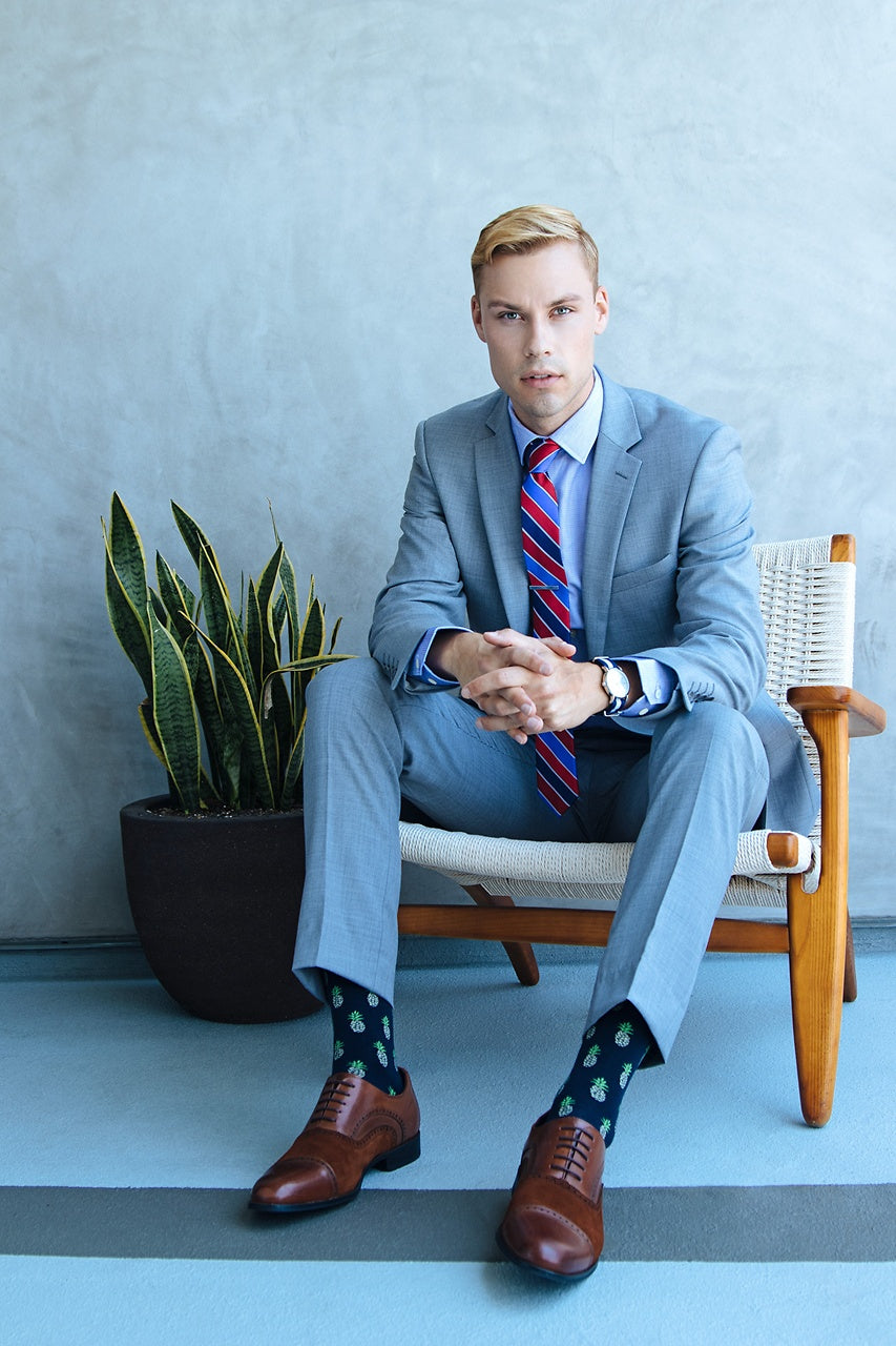 Alynn Socks Pinapple Navy